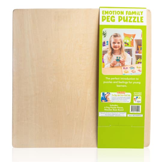 My Emotions Family Peg Puzzle Set